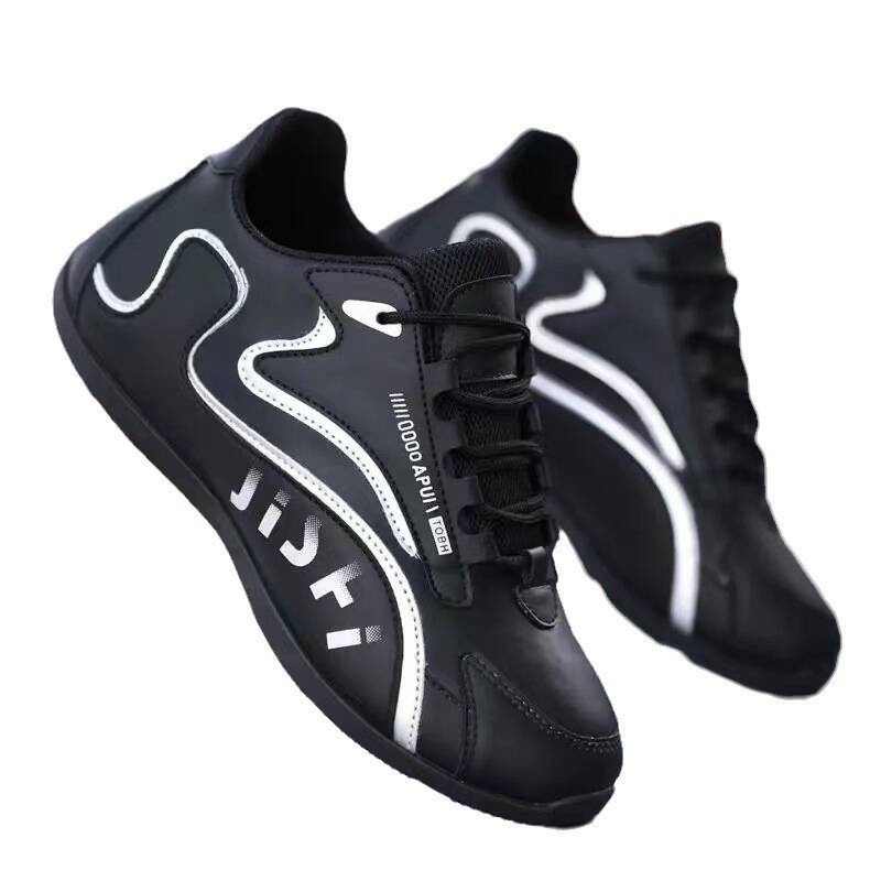 2024 Autumn and Winter New Men's Shoes Leather Sports Casual Shoes Soft Sole Lightweight Torre Shoes Korean Style All-match Travel Shoes for Men