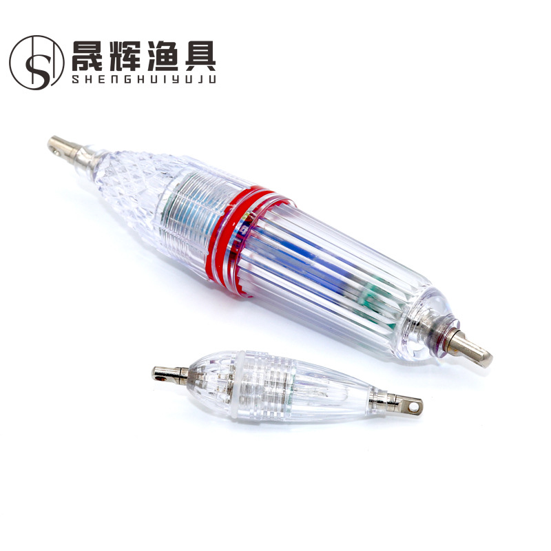 [Оптовые производители] Цветная светодиодная подводная лампа для сбора рыбы, батарейная, для глубоководной рыбалки, водонепроницаемая лампа для ловли рыбы