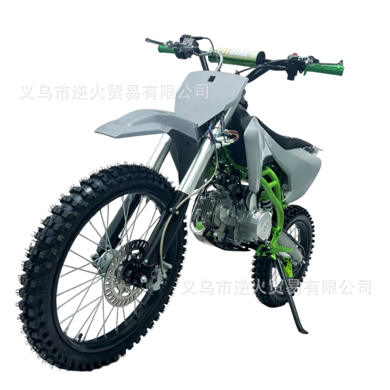White Big Flying Eagle 125Cc Mountain Bike Double Beam Husqvarna Adult Two-Way Off-Road Motorcycle Racing