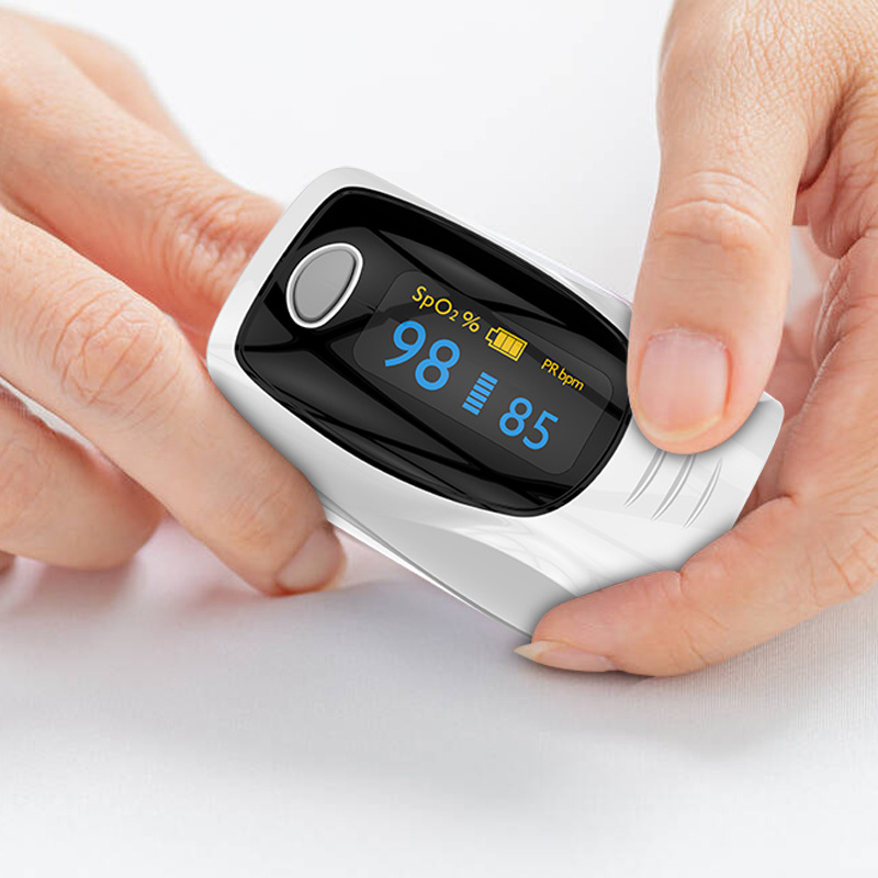 Blood Oxygen Meter Finger Clip Pulse Oximeter Fingertip Monitor Oximeter
