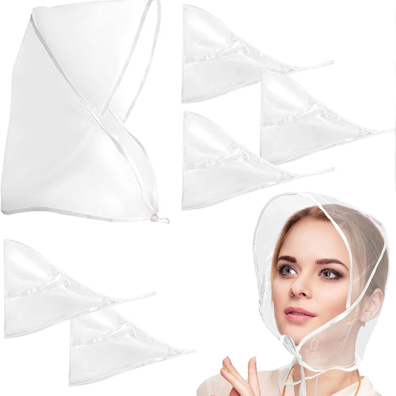 Black large quantity in stock rain hat breathable unisex windproof rain protection hairstyle in stock windproof rain hat