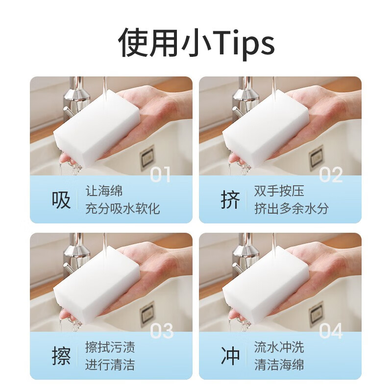 Dishwashing Nano Sponge Compressed Cleaning Block Kitchen Scrubber for Washing Dishes and Cups Magic Eraser Stain Remover Shoe Cleaner Durable Hot