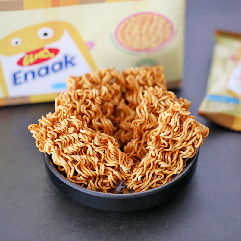 GEMEZ Indonesia imported enaak chicken noodles simply dry instant noodles full box of online popular casual snacks
