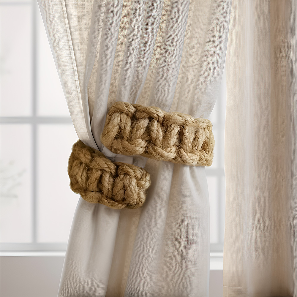 Cross-Border New Living Room Curtain Straps, Woven Curtain Straps, Curtain Clips, Curtain Back Straps