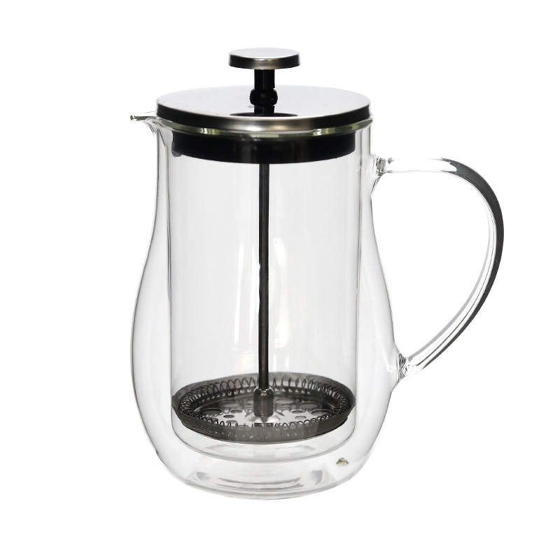 1688 super factory French pressure pot coffee pot manufacturer tea maker coffee pot support logo replacement packaging