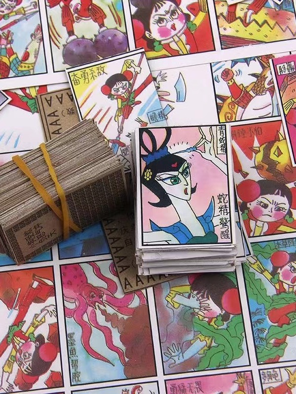 Nostalgic foreign picture film 8090 after shooting foreign picture game card donkey kong gourd doll sun wukong beast chess toy puzzle