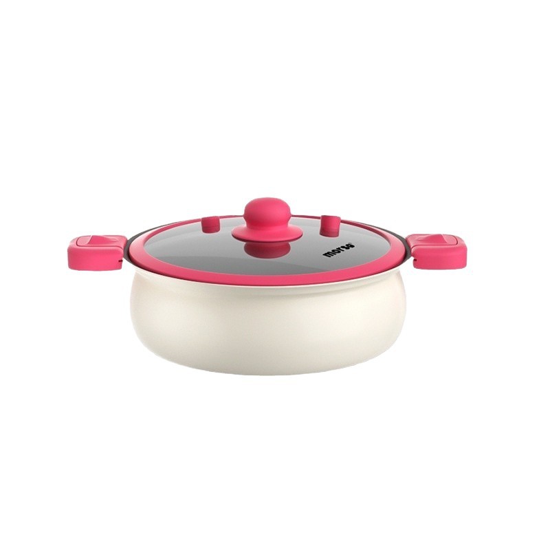 Lightly Melted Carbon 0 Fluorine 0 Coating Low-Pressure Boiler Stove Universal Multi-Functional Stew Pot Soup Pot Cooking Thousands of Flavors Non-Stick Pot