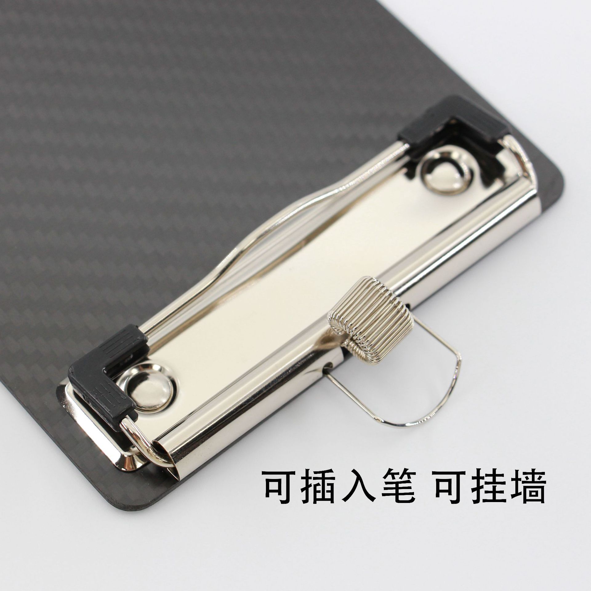 Real Carbon Fiber Board Clip A4 A5 Office File Folder Bill Board Clip Lightweight Hard Not Easy to Fall Apart