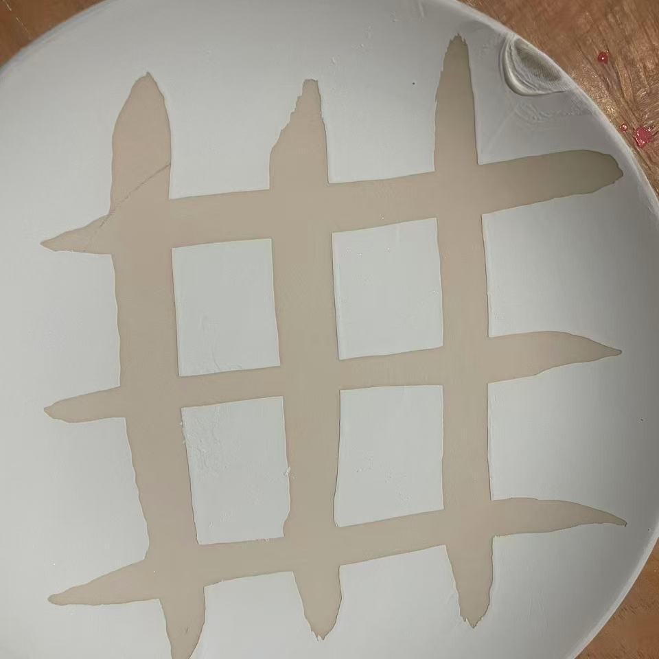 Ceramic Adhesive Film. Red Glue. Ceramic Peelable Adhesive