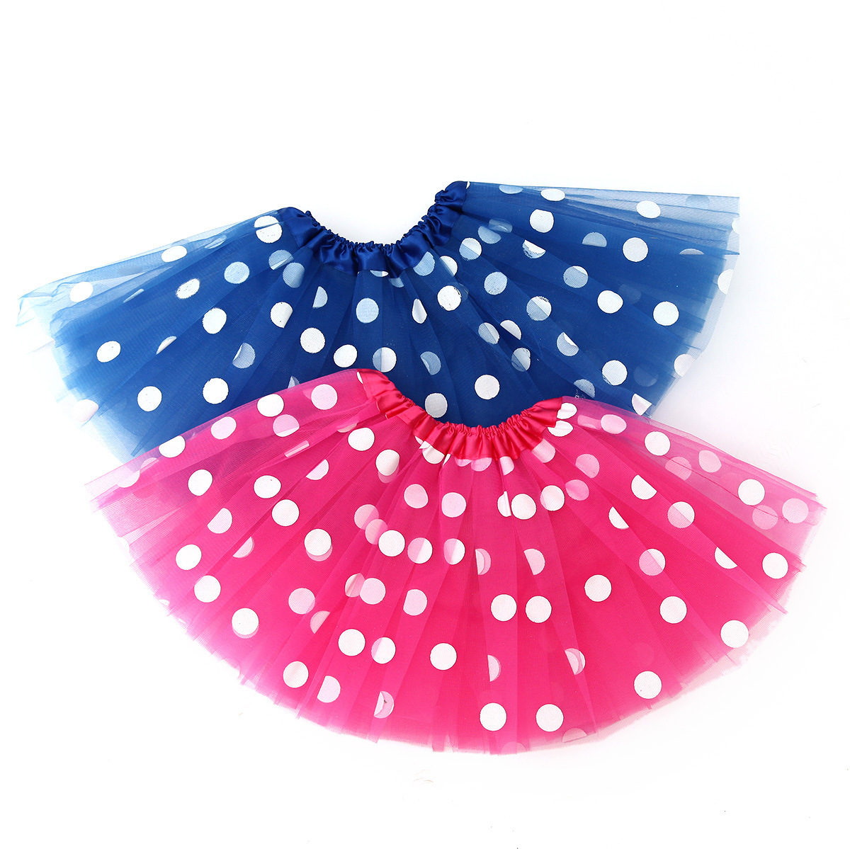 Children's Tutu Skirt Tutu Skirt Princess Offset Mesh Skirt Three-Layer 6-Piece Skirt Tutu Mesh Skirt Kidsren's Skirt