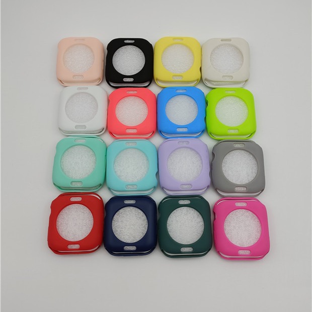Полупакетный матовый TPU чехол для Apple Watch45678 поколения, чехол для Apple Watch7