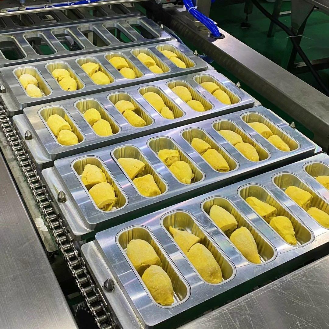 Roasted Durian Meat Boxed Frozen Seedless Golden Pillow Special Durian Pulp Semi-Finished Durian Meat Stall Group Purchase Preferred