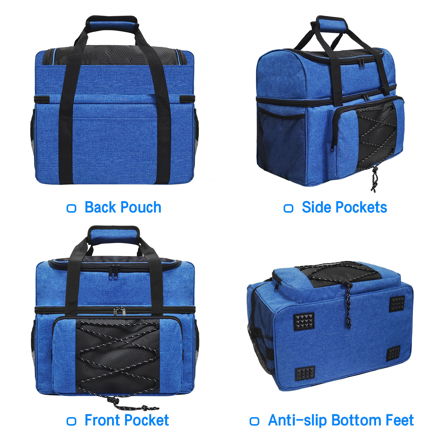 Amazon Bowling storage bag double ball portable travel Bowling shoes storage bag Bowling bag
