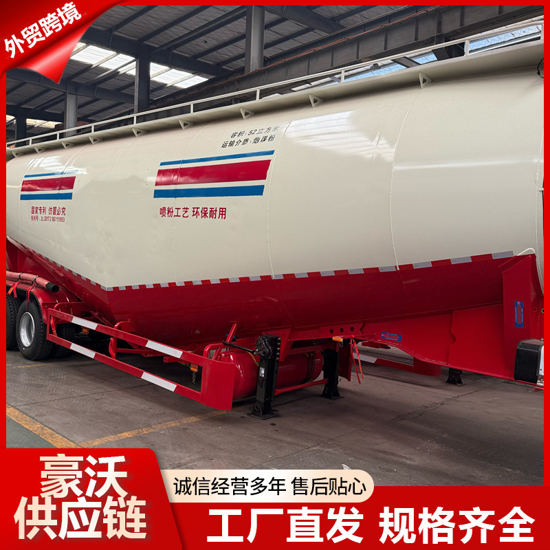 Производитель готовых транспортных средств, грузовик-цистерна для сыпучего цемента 38 кубов, полуприцеп для порошка 40 кубов