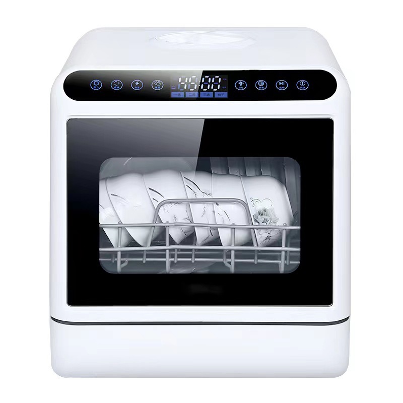Cross-Border Dishwasher Desktop Installation-Free Household Fully Automatic Intelligent Washing, Disinfection, Drying and Sterilization with Water Tank Delivery