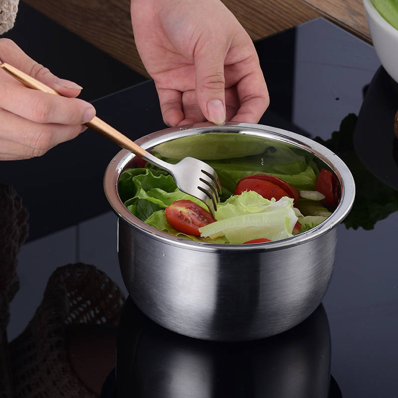 304 stainless steel basin with lid oil basin oil storage tank and noodle egg basin large capacity cooking basin with lid conditioning pot