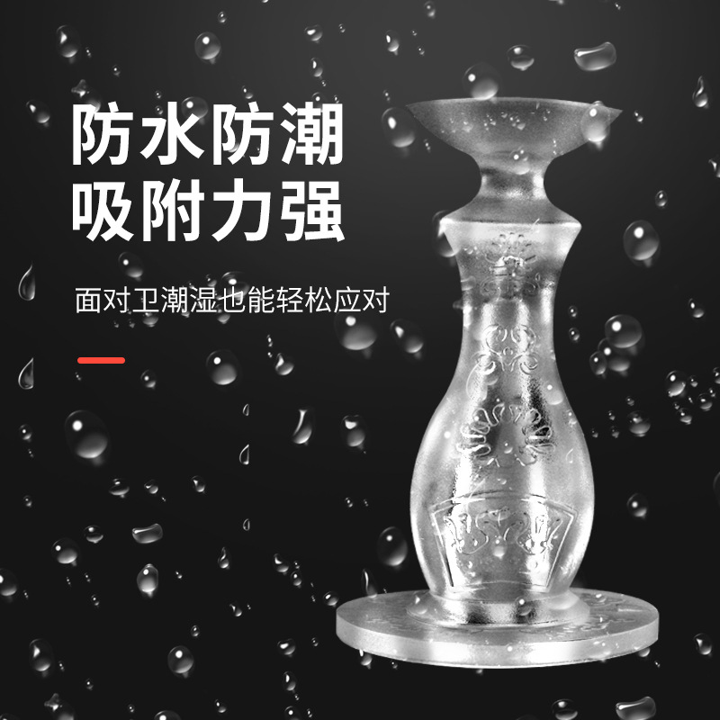 (Запатентовано) Силиконовый бесшумный антиколлизийный упор для двери без отверстий, резиновая подушка для двери, сопротивление двери