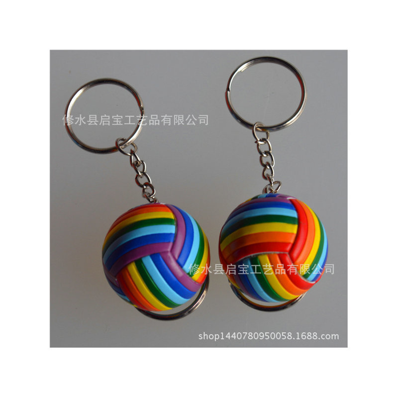 Supply Key Pendant Sports Pendant Simulation Tennis Pendant Tennis Keychain Sports Ball Key