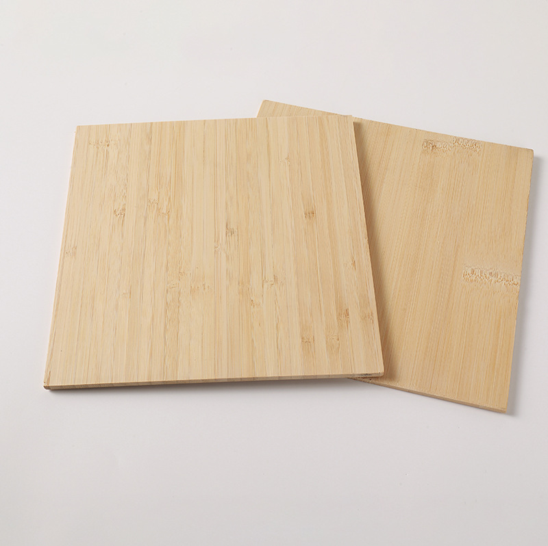 Carbonized Flat-Pressed Single-Piece Bamboo Board, Bamboo Box Fan Handle Pad, Handicraft Raw Materials, Ready-Made Bamboo Board Materials