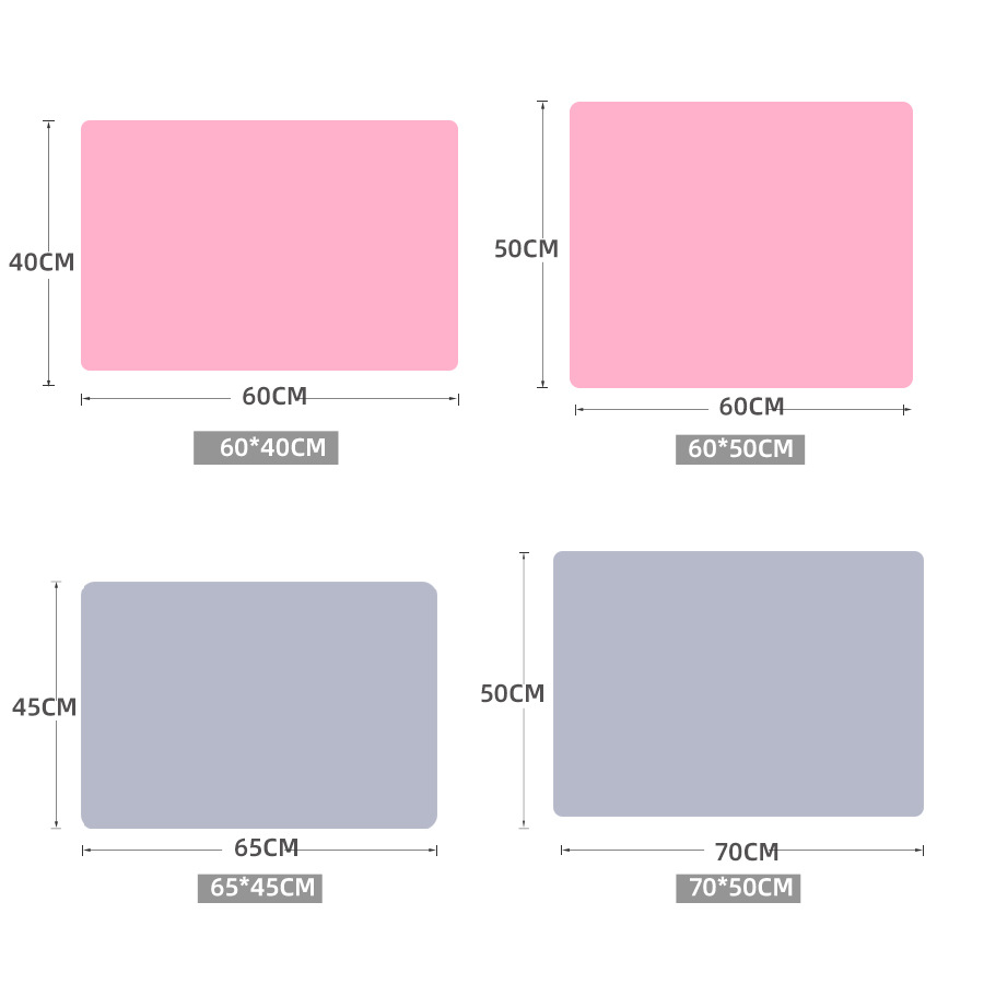 Factory spot European thick silicone placemat home insulation mat children's primary school dining table mat wholesale