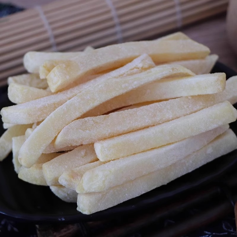 Mccain Bronze 3/8 Thick French Fries 2kg Coated Thick French Fries Frozen Semi-Finished Crispy Fried Snack Commercial Ingredients