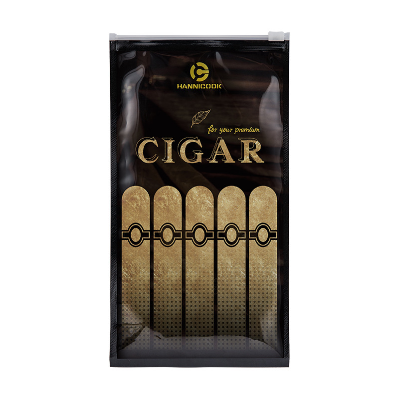 HANNICOOK Cigar Moisturizing Bag Portable Travel Moisturizing Bag 5 Pack Sealed Cigar Special Moisturizing Bag Wholesale