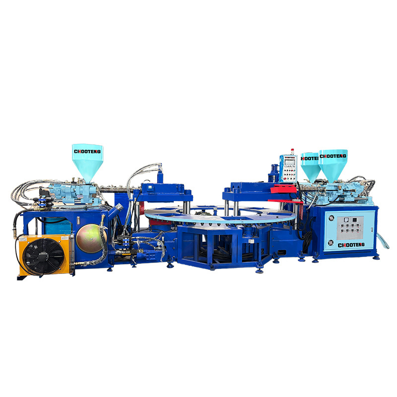 Three-Color Slipper Strap Injection Molding Machine Upper Strap Making Machine