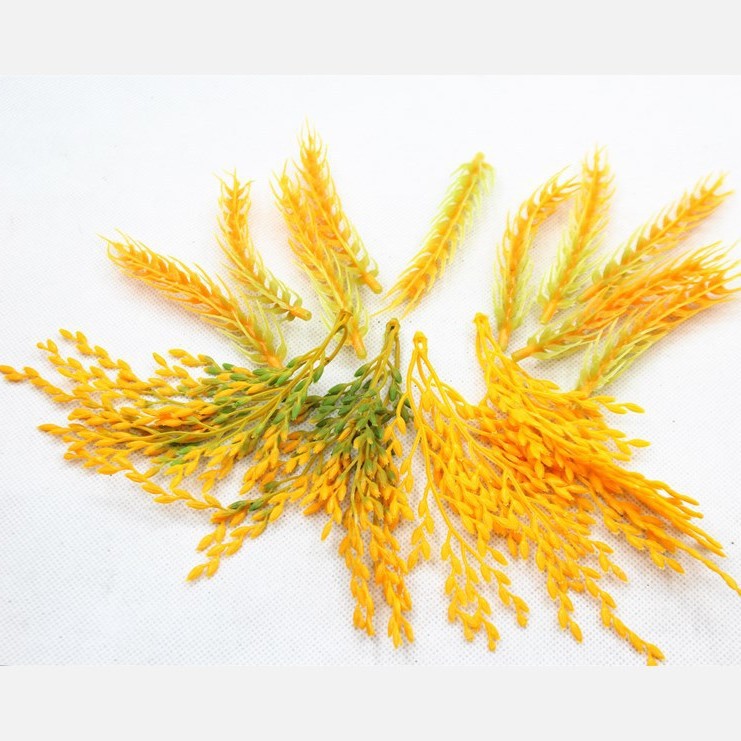 Симуляция пшеничного колоса для декора садов и песочных моделей