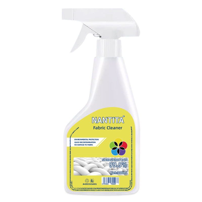 Sofa Decontamination Decontamination Fabric Cleaner Spray Fresh Deodorization Mild Fabric Products Dry Cleaning Cleaner for Hair