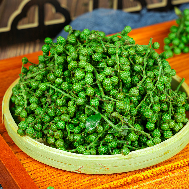 Chongqing Jiangjin Specialty Jiuyeqing Fresh Pepper 300g Special Pepper Factory Direct Supply Sichuan Vine Pepper Pepper Green Pepper Seeds