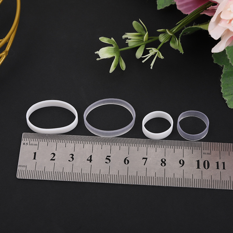 Factory direct rubber band high temperature USB leather cover silicone ring data line leather ring power cord rubber tendon cable tie