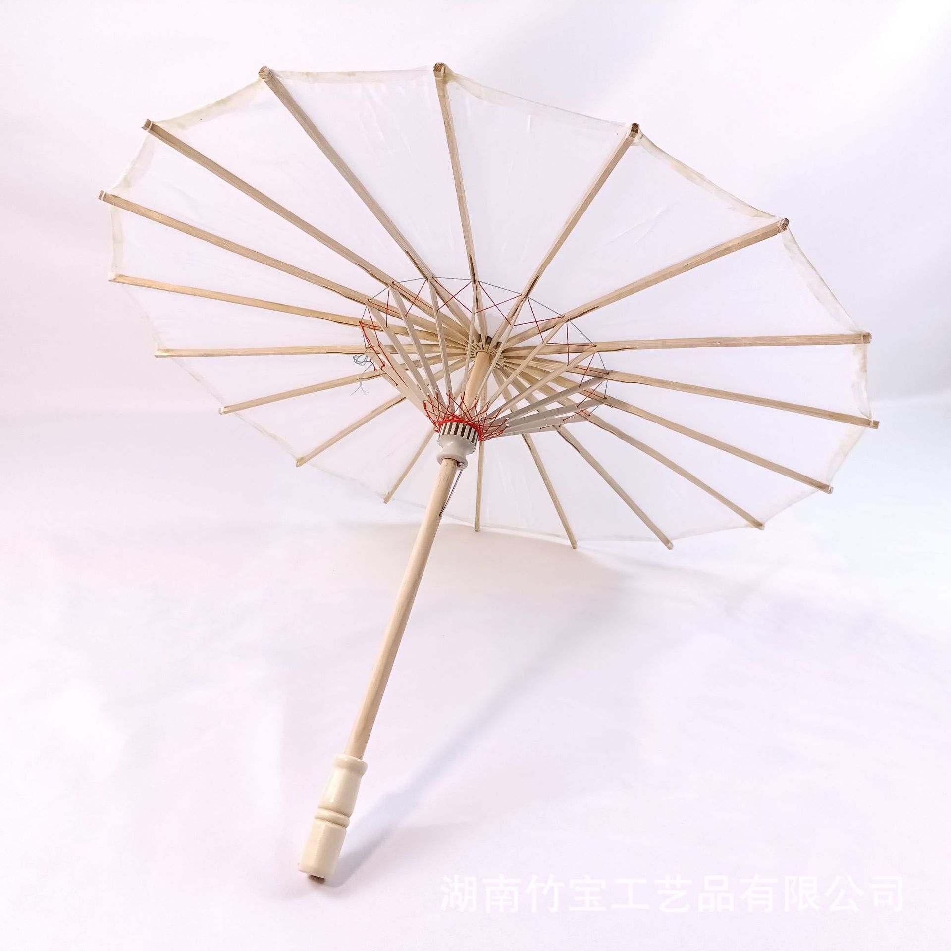 Solid color flowerless silk umbrella diy students do painting large diameter 82cm size rainproof sunscreen fabric