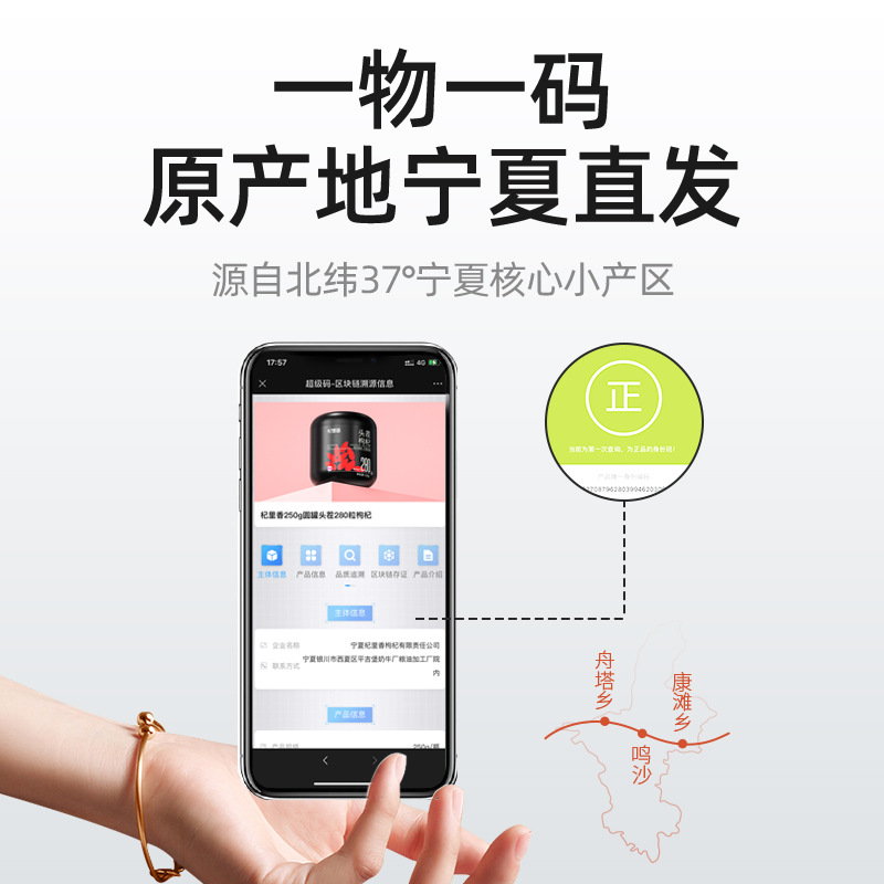 Qili Xiang First Crop Ningxia Red Goji Berries Premium Grade 250g Pack Large Fruit Zhongning Red Goji Berries Dried Goji Berries Wholesale