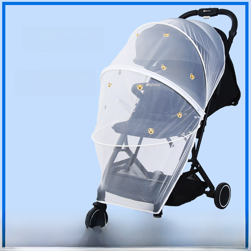 Baby stroller mosquito net full cover universal increase encryption baby children high landscape UV protection baby mosquito net