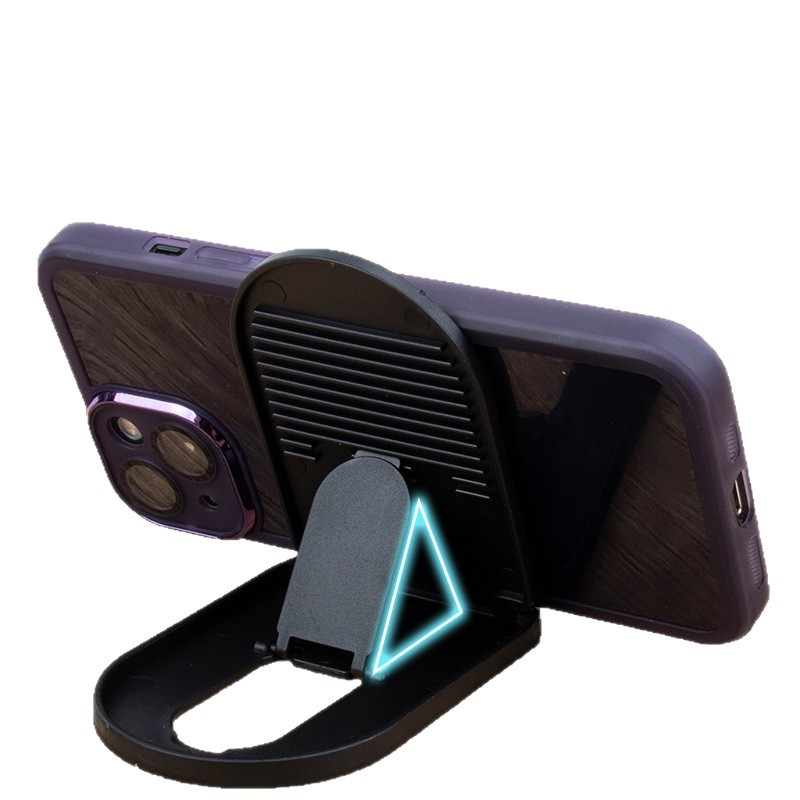 Mobile Phone Desktop Lazy Stand Simple Folding Flat Stand Oval Mobile Phone Stand Printable LOGO