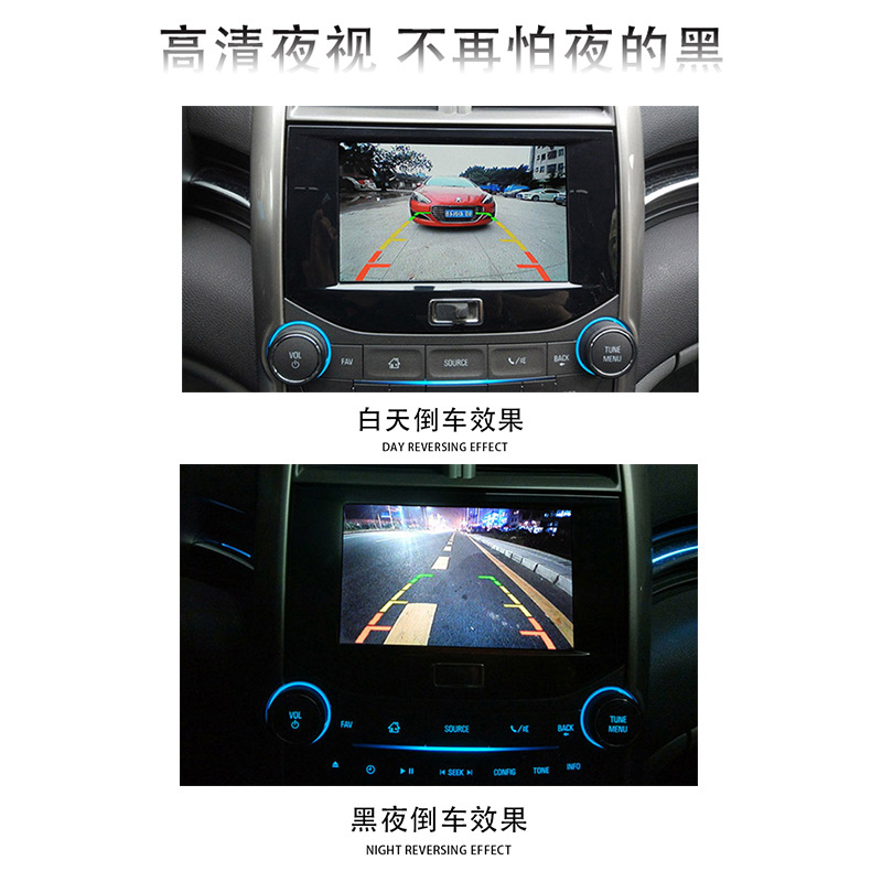 General Motors Car Camera 4Led Rear View Image Camera Ccd Hd Night Vision Reversing Camera
