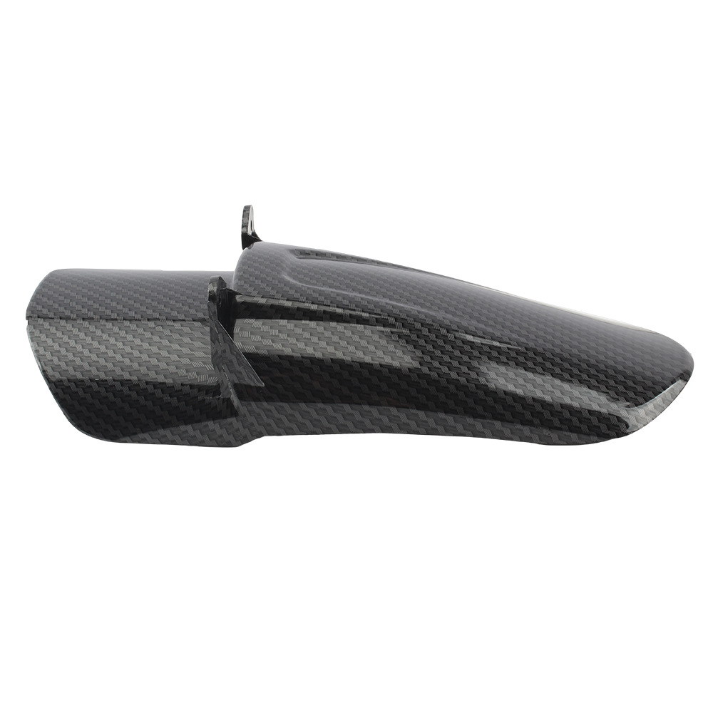 Suitable for Qingfeng Off-Road Motorcycle Rear Fender Fender Modified Rear Shock Absorber Carbon Fiber Fender