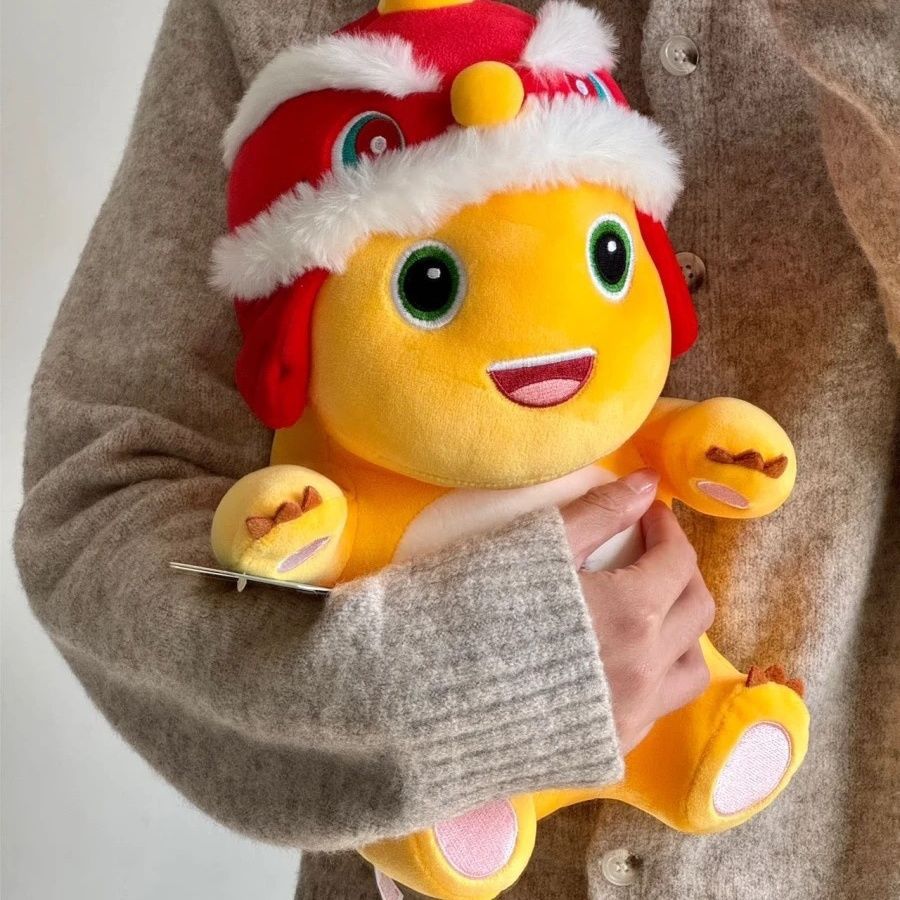 Authentic Little Milk Dragon Milk Dragon Doll Year of the Dragon Mascot Stuffed Toy New Year Cute Dinosaur Doll Children's Gift