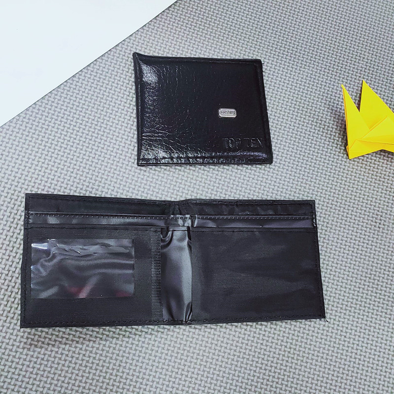 Supermarkets Supply Dollar Store Wallets, Men's Wallets, Buckle-Free Wallets, Lightweight and Portable Credit Card Wallets