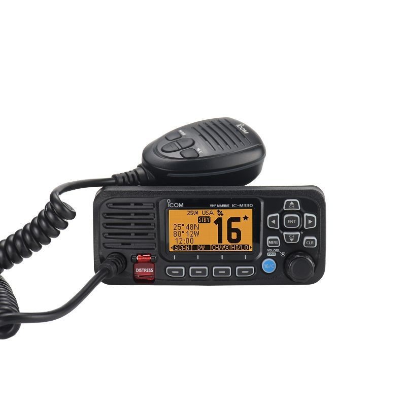 Icom Ic-M330 Waterproof Floating Marine Intercom Maritime Radio Vhf Replaces Ic-M324