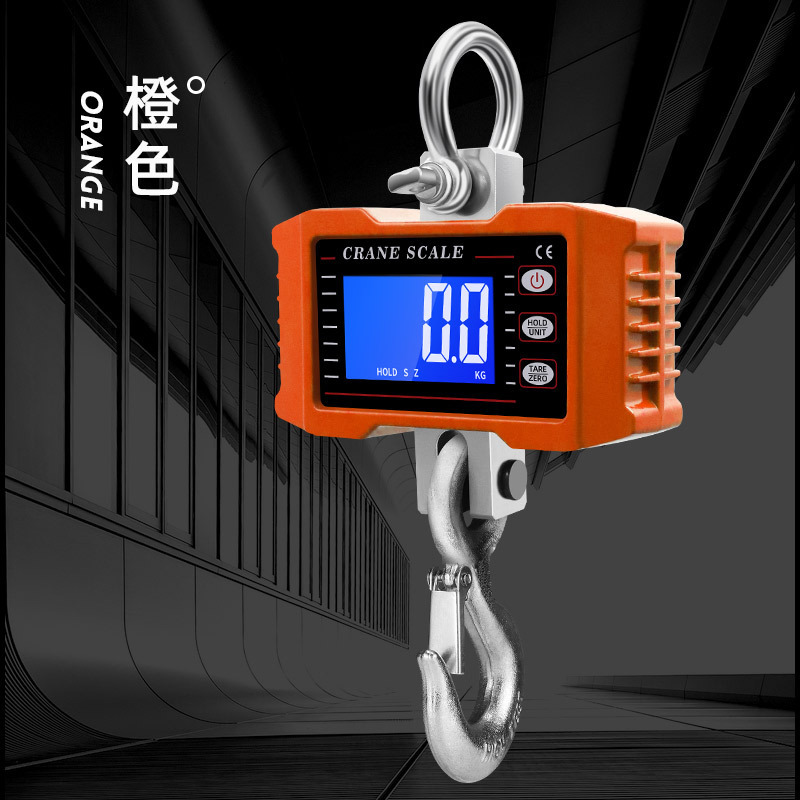 1000kg Digital Crane Scale Manufacturer Wholesale Digital Scale 1.5t Hook Scale Traveling Scale Satchel Hanging Scale 1t Digital Scale