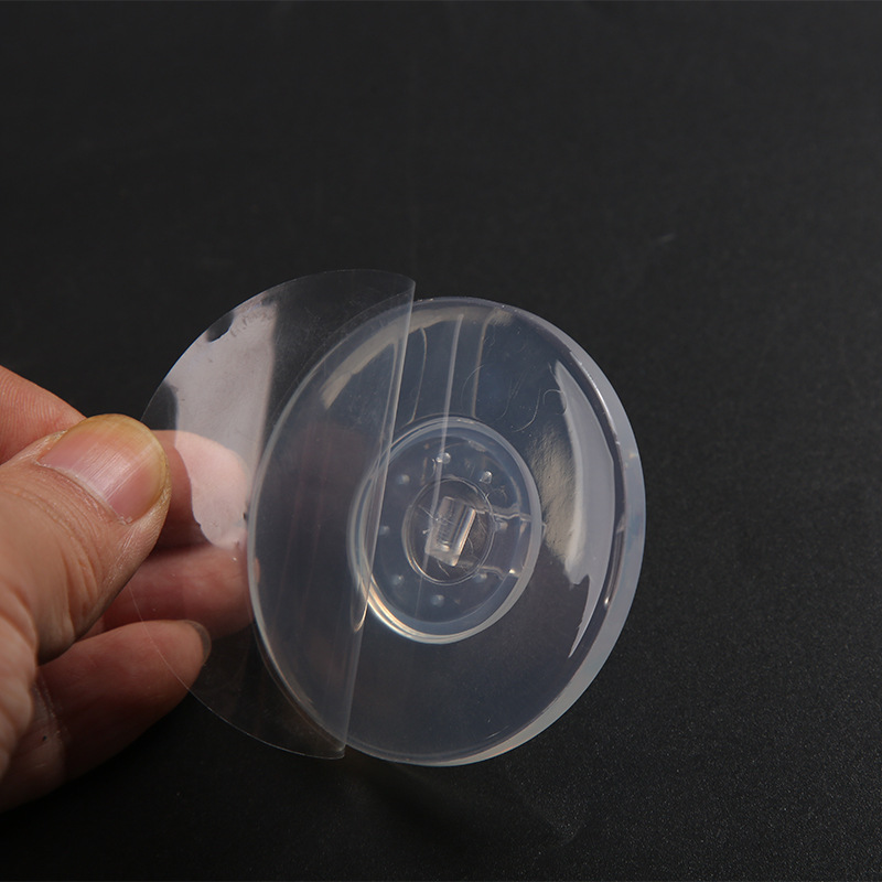 Transparent Suction Cup Hook with Strong Suction for Home Kitchen and Bathroom Storage Rack, Suction Cup Type, No-Drill Adhesive Wall Mount for Household Use