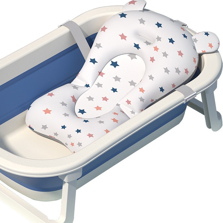 Baby Suspended Mat Can Sit and Lie down Baby Bath Net Bath Rack Newborn Bath Bed Bathtub Net Pocket Floating Mat