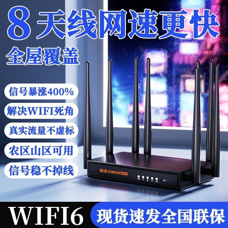 Беспроводной роутер для дома, гигабитный Wifi, покрытие для студенческого общежития и малой квартиры, роутер игрового класса