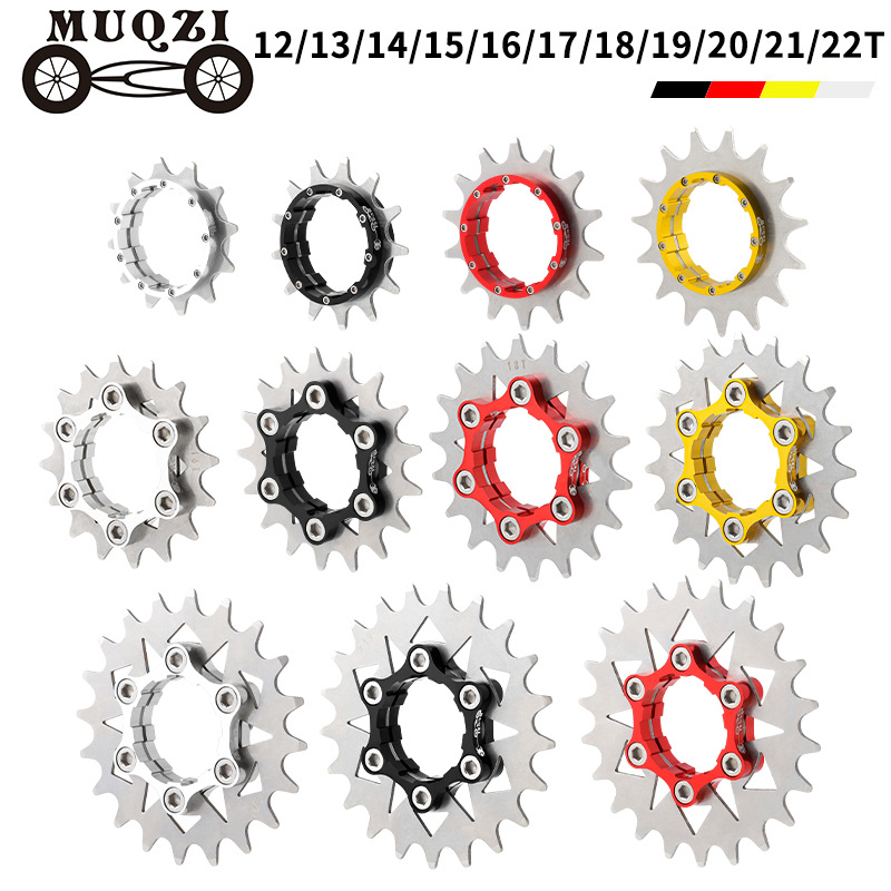 MUQZI Mountain Bike Flywheel 12/13/14/15/16/17/18/19/20/21/22T Single Speed Tooth
