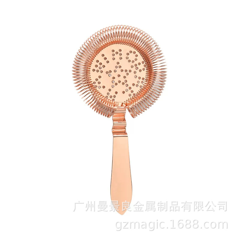 Stainless Steel 304 Ice Filter Creative Cocktail Five-Pointed Star Ice Separator Cocktail Filter Export Cross-Border