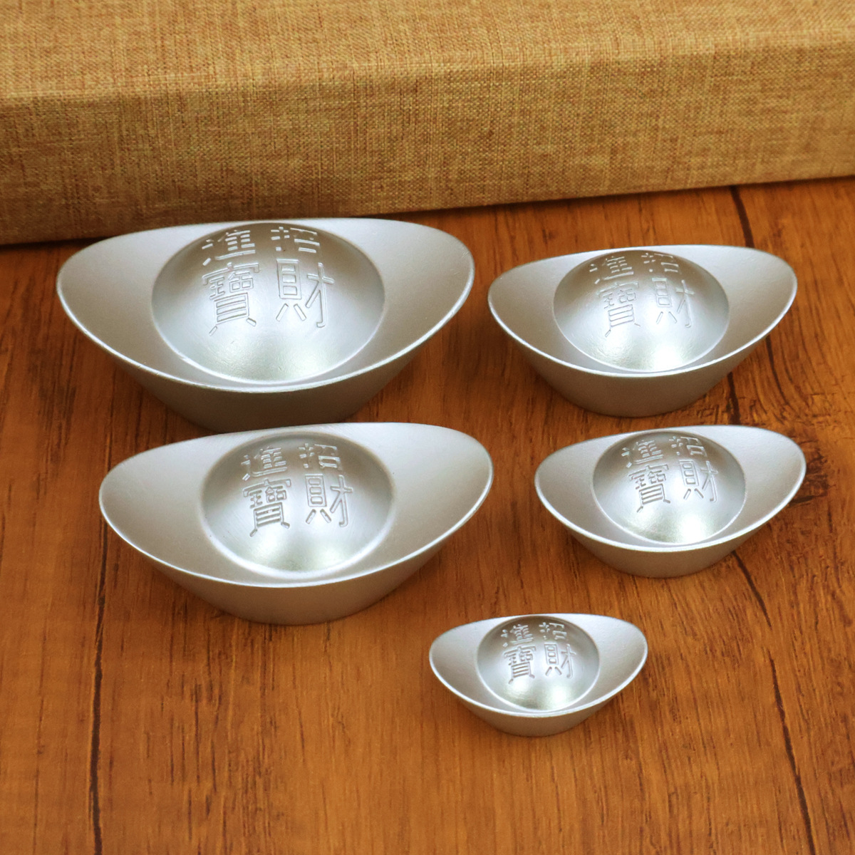 Solid Sand Gold and Silver Ingots, One Ingot to Attract Wealth, Living Room Cornucopia Decorations, Opening Housewarming Gifts