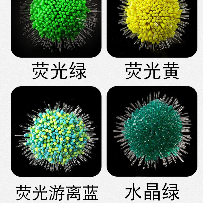 Korona Silicone Space Beans in Bulk with Lock Line Fishing Line Main Line Competition Wholesale Bagged