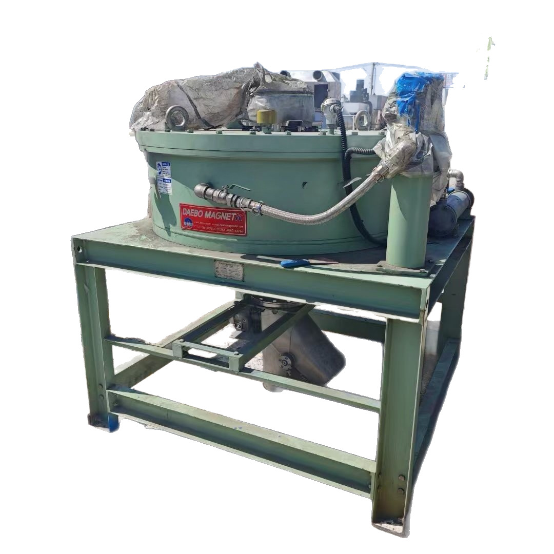 Used Korean Dabao Emf-D250S Electromagnetic Iron Remover Used Dry Powder Slurry Electromagnetic Magnetic Separator