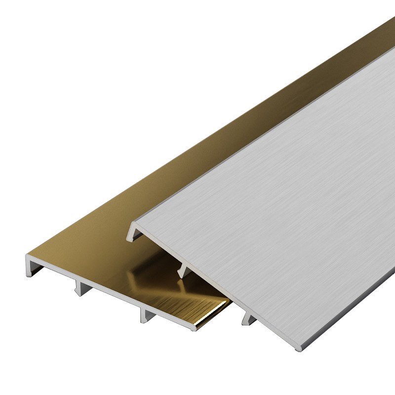 201 Stainless Steel Baseboard Without Base Layer 6cm 8cm Snap-On Brushed Engineering Decoration 304 Metal Skirting Board